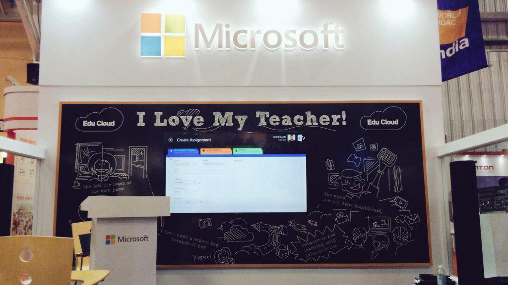 Edvelop's tweet image. Attend the &apos;Classroom of the Future&apos; with @Edvelop &amp;amp; @MicrosoftIndia at Booth A2 @WorlddidacIndia 2015 in Bangalore!