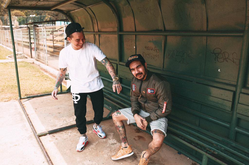 Now! Bomber jacket (449k) &amp; sweatpants (299k) exclusively available offline at Tribeca Over PopUp, Central Park Mall