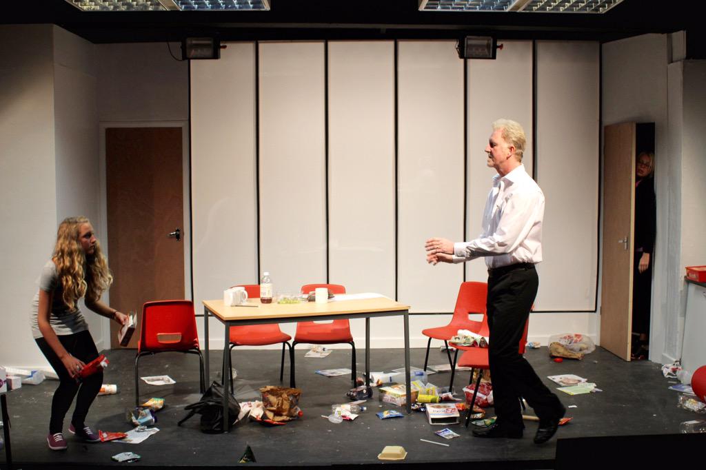 Tonight, at 19:30. Don't miss David Harrower's contemporary tragedy #BLACKBIRD.