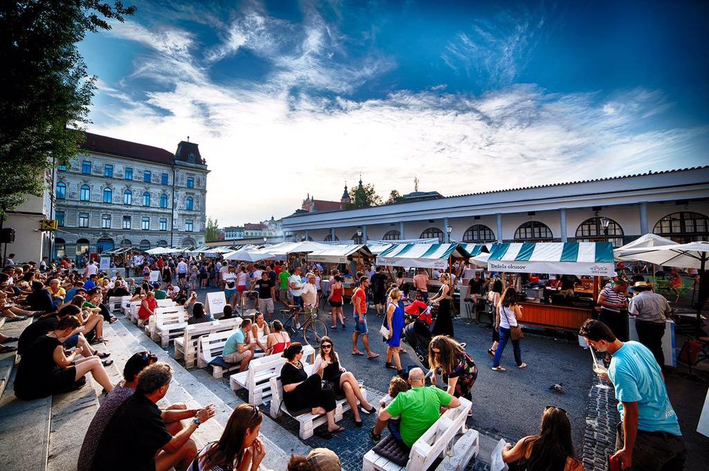 Odprta Kuhna On Twitter Good Morning From Sunny Pogacarjev Trg