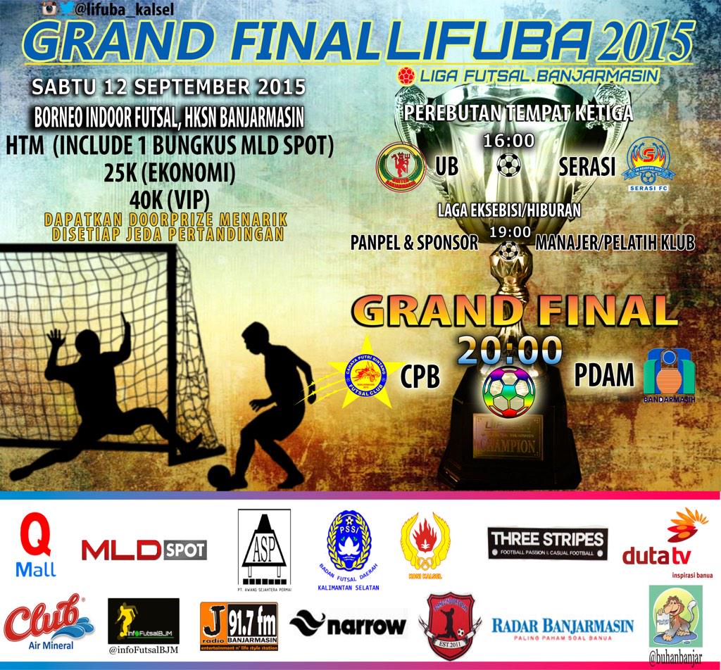 Lifuba_Sport's tweet photo. Format jwb cth: MLD,Qmall,PT.ASP,Duta tv,Jradio,radar banjarmasin #KuisLIFUBA2015 #LIFUBA2015 mention ke akun kita http://t.co/D9LPIIGUuI