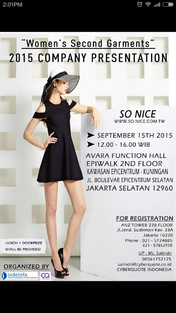 Malam tweeps, bagi yg punya usaha Garment,Textile,Butik,Tailor n Designer yuk join, Free.. #Fashion #womensfashion