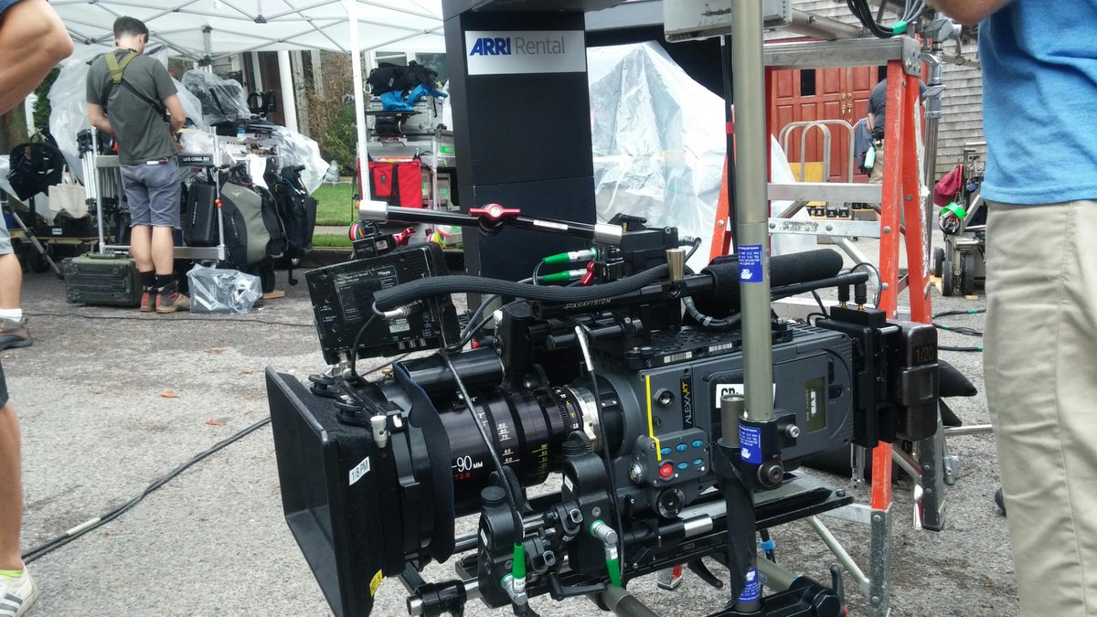 ARRIRental's tweet photo. On set of #THEFAMILY: a #ScorpioHead, a #Jib23 and a #FisherDolly10 -provided from #ARRIRental #NewYork #HappyFriday http://t.co/4HSEYFwdVR