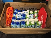 #VitaCoco + <a href="/thongsflipflops/">thongsflipflops</a> + surf lesson <a href="/AliveSurfSchool/">Alive Surf School</a> make for a great Friday! Congrats to <a href="/CCSurfFest/">Causeway Surf Fest</a> winner!