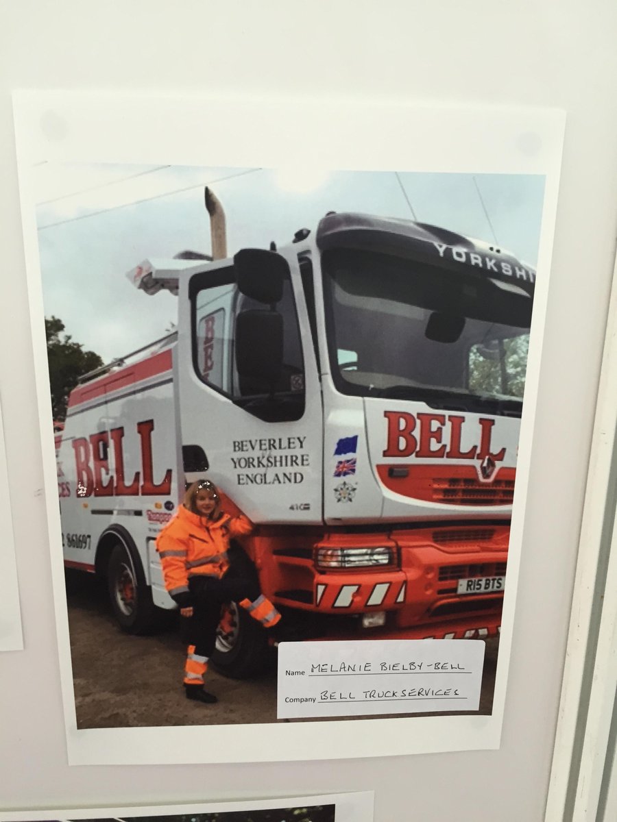 Congrats to Melanie Bielby Bell @ Bell Truck Services for winning our #towselfie comp <a href="/recoverytowshow/">Professional Recovery Tow Show</a>