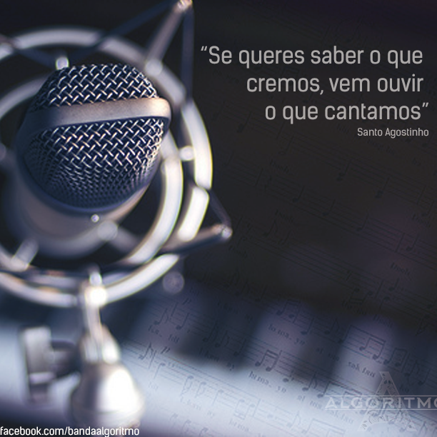 BandaAlgoritmo's tweet image. #BomDia #BandaAlgoritmo #SantoAgostinho #Rock #Fé e #Poesia