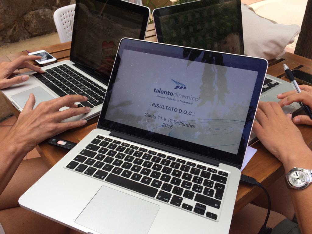 TalentoDinamico's tweet photo. Pronti per #talento2015 #risultatodoc @SilviaGiudici @fulviosperduto http://t.co/BPxQLyV21Z