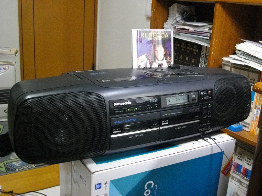 レア品 Panasonic RX-DT70 Panasonic rx-dt70dラジカセ 確認済み