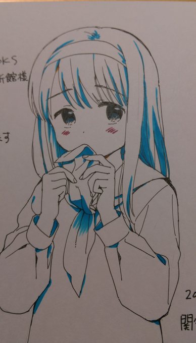 色紙も描かせていただきました!抽選でのプレゼントもあるみたいです 