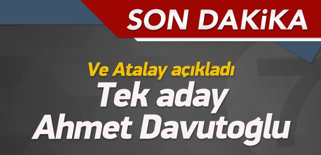 Haber7's tweet photo. Beşir Atalay: Tek adayımız Davutoğlu http://t.co/yYgp4ATqju http://t.co/4ZV0I0dOov