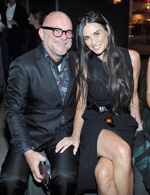 Ferragamo's tweet photo. #EricButerbaugh and #DemiMoore celebrate #FerragamoHollywood #100years100days http://t.co/xjl7CwoRSe http://t.co/2Q6RIqoTno