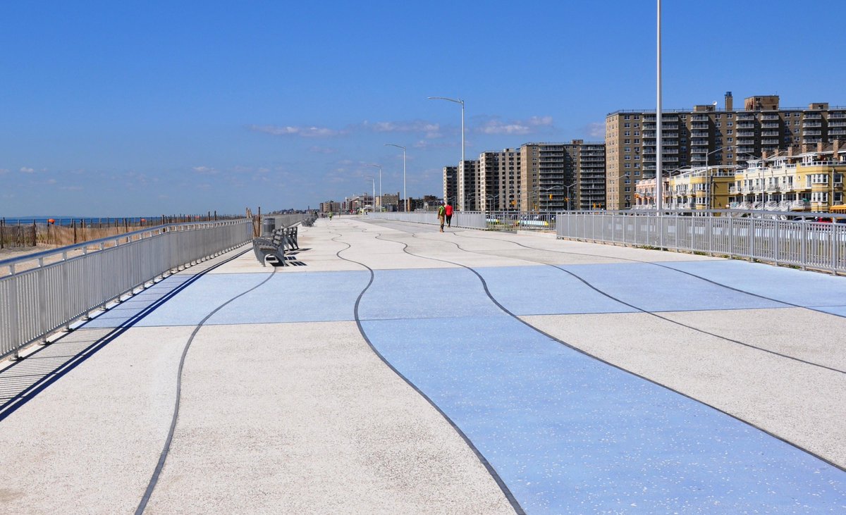 USACE_NY's tweet photo. Restoration of Rockaway Beach includes a new boardwalk and a much wider beach. #rockawaybeach #USACE #HQUSACE http://t.co/phxyLNPTd6