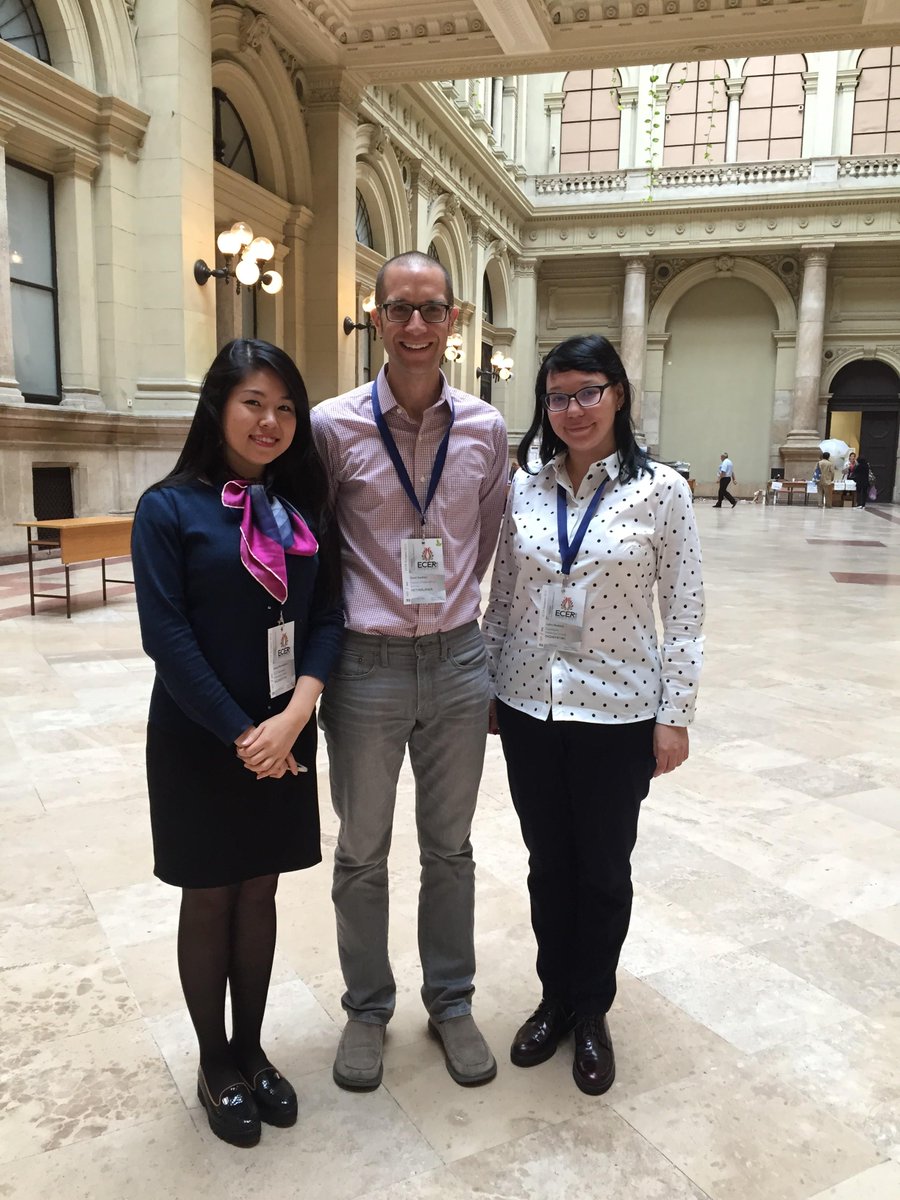 CISEducation's tweet photo. @DavidAStanfield @NisEdu So nice to see our members from Nazarbayev Intellectual Schools in Kazakhstan at #ECER2015 http://t.co/8Va2KDatfQ
