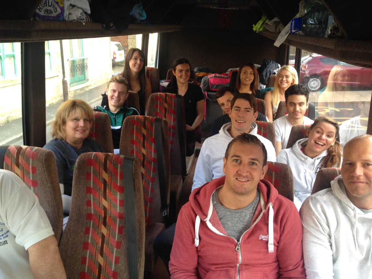 Domusrec's tweet photo. Good luck to Domus Recruitment's mountaineers as they leave for the 24 hour Three Peak Challenge!#ThreePeakChallenge http://t.co/OhnBoZ79pS