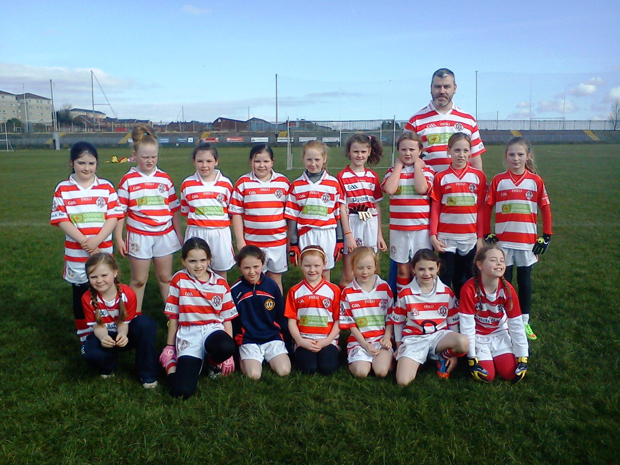 St Pauls GAC BELFAST on Twitter: "u10 girls footballers heading to
