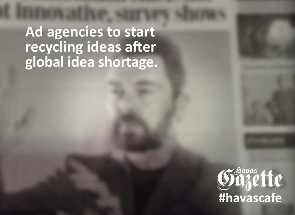 Is the 'big idea drought' real? #SpikesAsia #HavasCafe