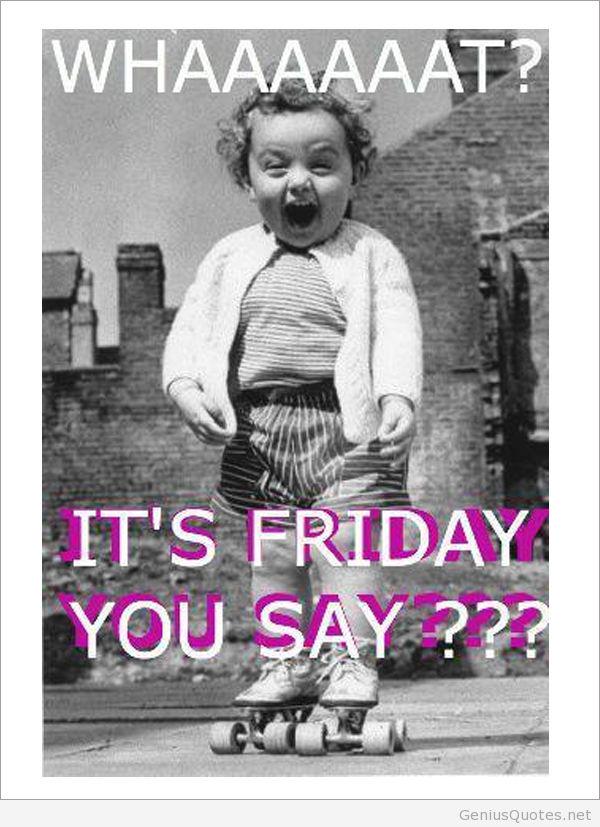 Happy Friday everyone! Have a great weekend!