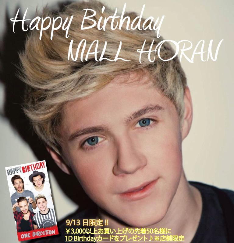Happy Birthday NIALL HORAN
9/13     3000         50    1DBirthday                         
