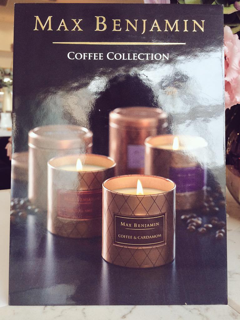 thatdanishgirl's tweet image. Some heavenly smelling candles in the new #MaxBenjamin Coffee Collection @EvokeToday