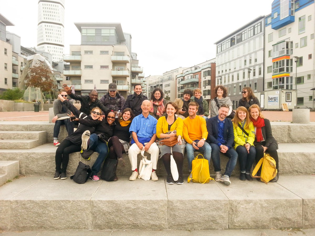 citiesforpeople's tweet photo. Looks like our Masterclass had fun yesterday in #Malmö at #Bo01!
Today we'll visit #Sluseholmen http://t.co/8Ng5A4pLKF