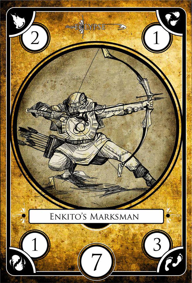 EclypseGame's tweet image. The cards of Eclypse:
A special type of creature cards is the archer. More info: facebook.com/eclypsethegame…