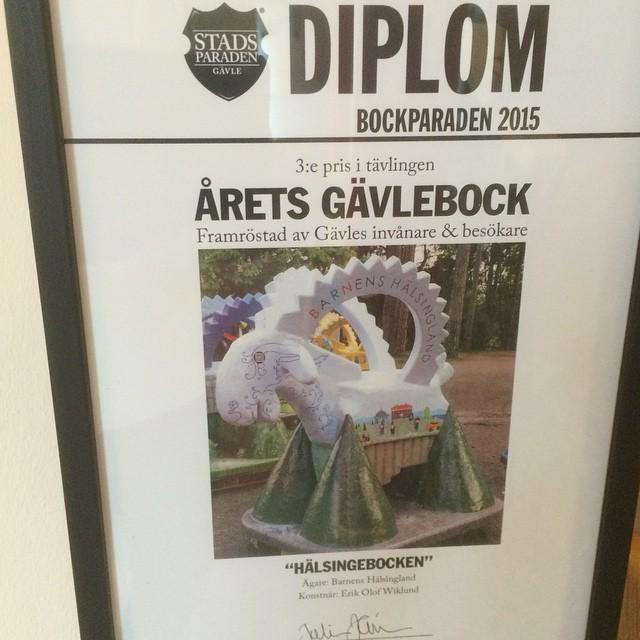 Årets Gävlebock borde ha varit en Hälsingebock #visithalsingland #halsingland