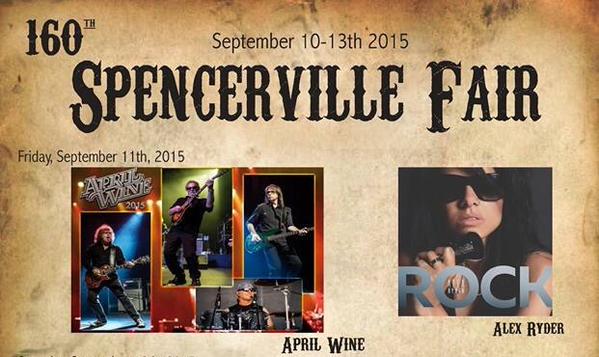 On stage tonight in Spencerville, Ontario with Alex Ryder. @SVilleFair @AlexRyder01 @Canadian_Rock #concert #Ottawa