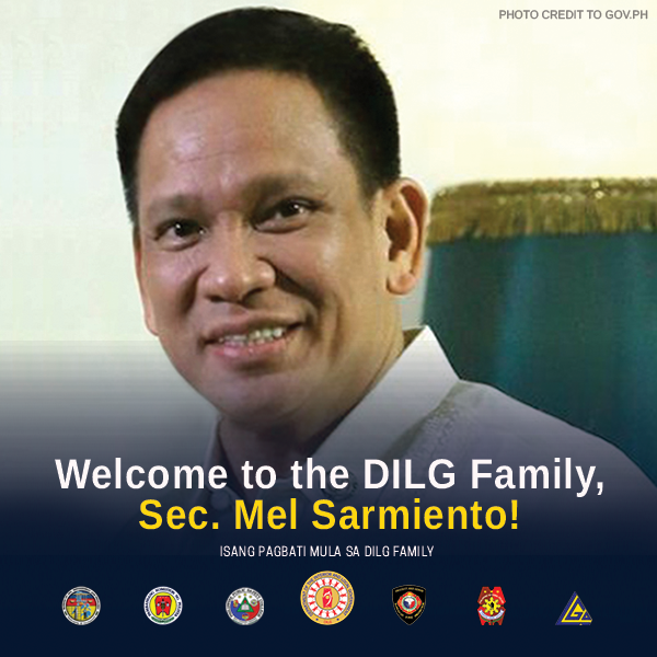 Tiwala kami na itutuloy ni Cong. Mel Sarmiento ang mga mabuting nasimulan ng tapat at maayos na pamamahala sa DILG!