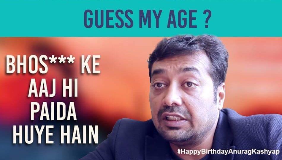  Happy birthday Anurag kashyap 