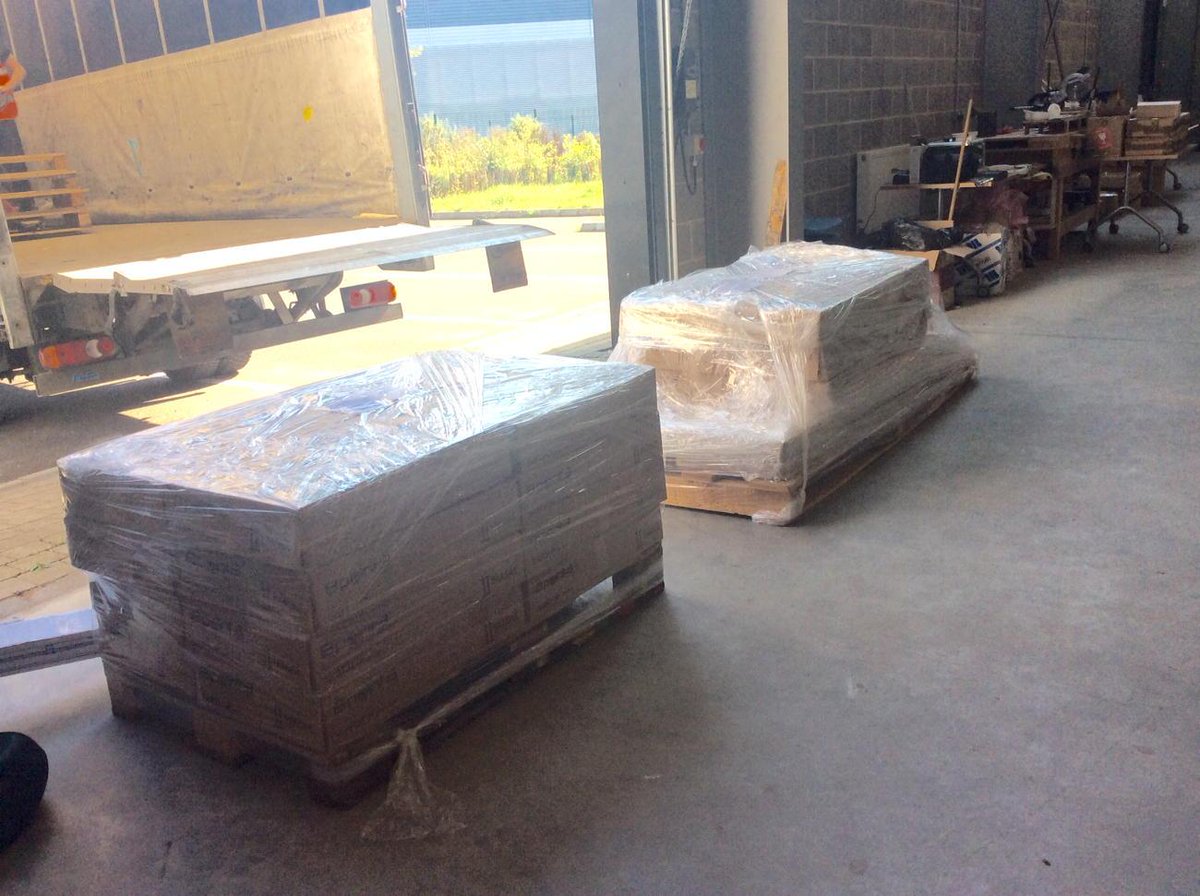 tauruspsltd's tweet photo. Final shipment of linear remote phosphor order leaving today. 4000m to the customers requirements. Great job team. http://t.co/V7RlZgQPGs