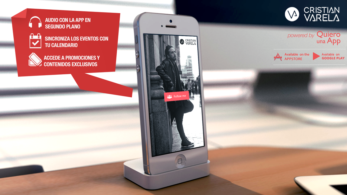 PLATFORMSPAIN's tweet photo. Todo esto y mucho más podrás hacer con la #App Oficial de @cristianvarela ​ #OpenYourMAD http://t.co/qTBqK8b7E3 http://t.co/pH0K2sbCjd