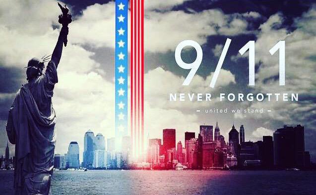 CaseyCodyJ's tweet photo. Never forget 9/11 🌹 http://t.co/hp3vlGQhQP