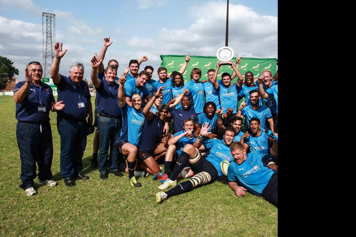 Springboks's tweet photo. Blue Bulls XV win the plate final at the Northern Amateur Competition in Nelspruit after beating Limpopo Bulls 11-10 http://t.co/XwU5VvS80Q
