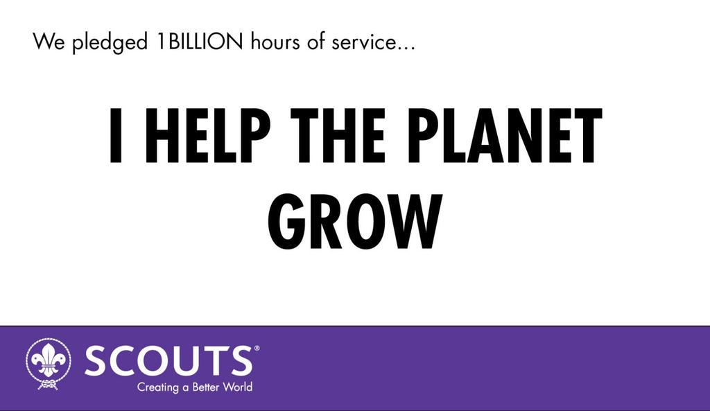 8) I HELP THE PLANET GROW #10Pledges #Declared <a href="/worldscouting/">World Scouting</a>
