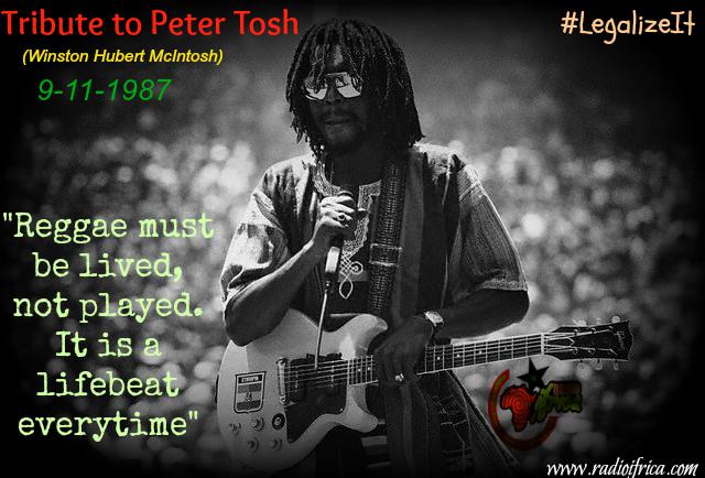 Tribute to the Prophet Peter Tosh. #PeterTosh #LegalizeIt #SteppingRazor #BushDoctor
#np listen.radionomy.com/radioifrica
