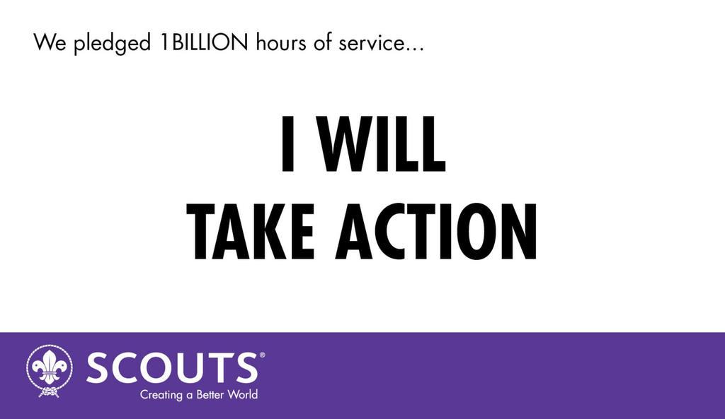 10) I WILL TAKE ACTION #10Pledges #Declared <a href="/worldscouting/">World Scouting</a>