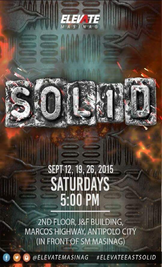 ElevateLowAntip's tweet image. See you tomorrow! 5 pm :)
Bring your SOLID classmates and friends! #ElevateSOLID #SOLIDfun #SOLIDfriends #SOLIDfaith