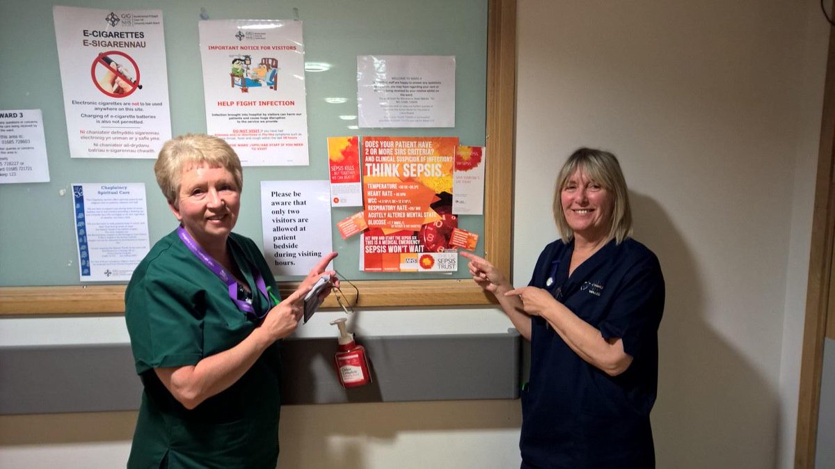 Our orthopaedic staff showing their support Pch <a href="/CwmTaf/">Rocco C. Brito</a> #sepsis