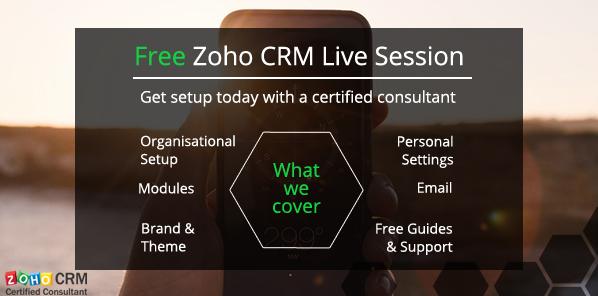 CRM_Help's tweet image. Get set up with Zoho CRM in under an hour with our live set up session bit.ly/FreeZohoSetup @zoho