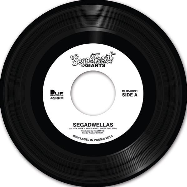 SEGA FRONT GIANTS アナログレコード 新品 SEGA FRONT GIANT BLAHRMY dusty husky SEGA FRONT GIANTS