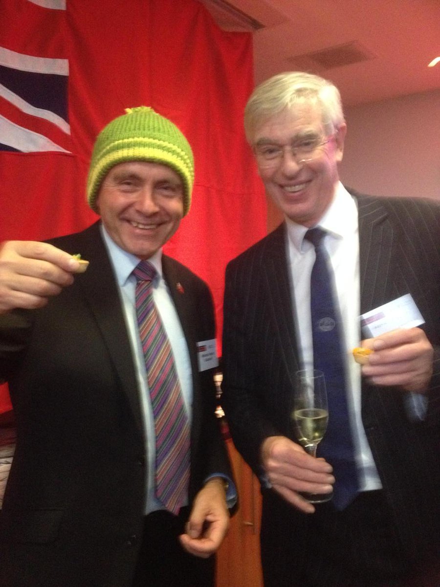 Robert Goodwill MP, Parliamentary Under Secretary of State with MtS Executive Director, Martin Sandford #WHD