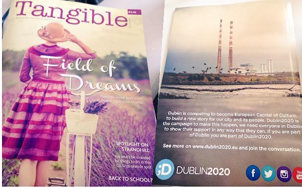 DCCCultureCo's tweet image. Happy first birthday to @Tangiblemag a lifestyle and culture magazine. Thanks for supporting Dublin2020 #TeamDublin