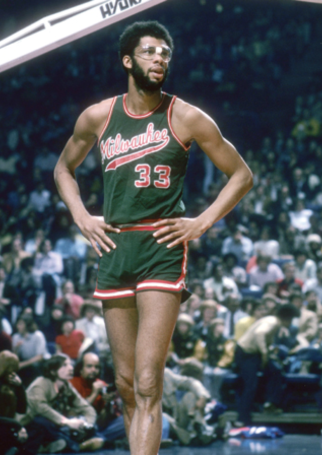 'Froback Friday! Kareem Abdul-Jabbar, the greatest offensive weapon in hoop history.