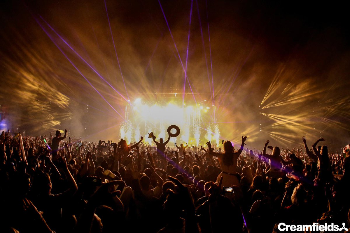 Pepsi MAX presents Creamfields tweet media
