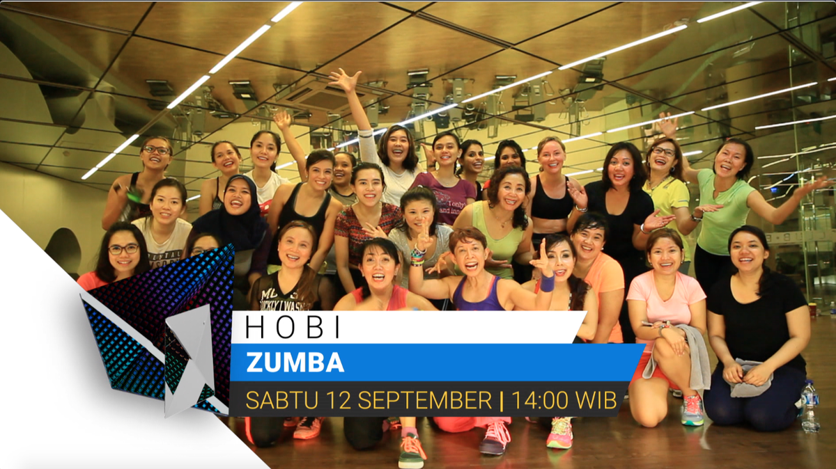 KompasTV's tweet photo. Hobi mereka olahraga Zumba, kalau kamu? Yuk, ulik lebih dalam ttg Zumba dalam #Hobi besok pkl 14.00 WIB http://t.co/x35ieL8kBB