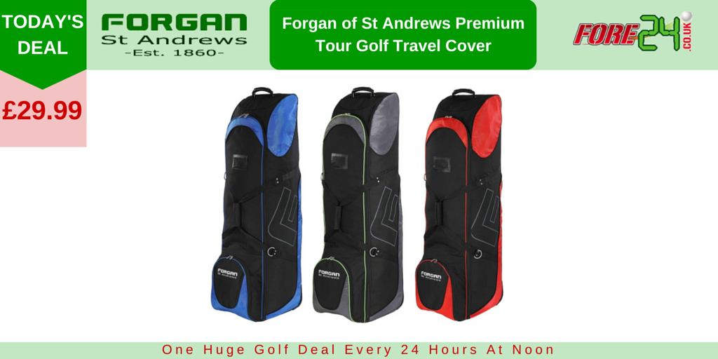 Fore_24's tweet photo. This Forgan #golf premium tour travel cover is now just £29.99 for 24 hours #fore24 http://t.co/i13WXZA9SM http://t.co/waw7NqwXz5