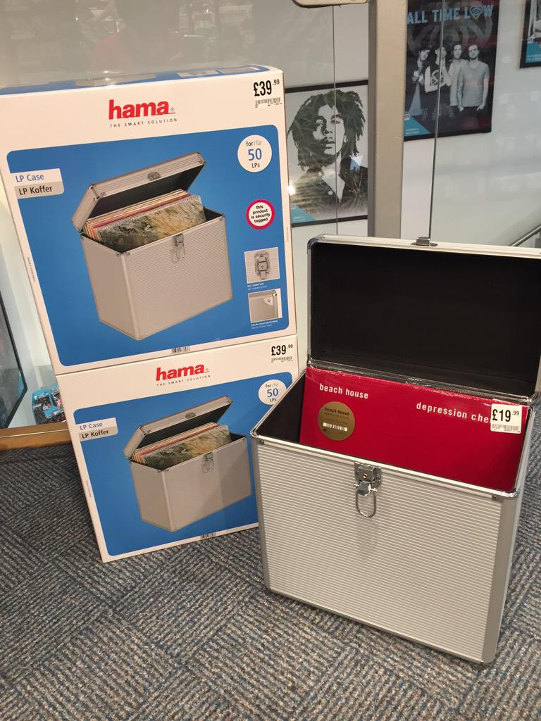 hmvPreston's tweet image. #LPCase now in stores! Holds up to 50 records, only £39.99 #HMVPreston