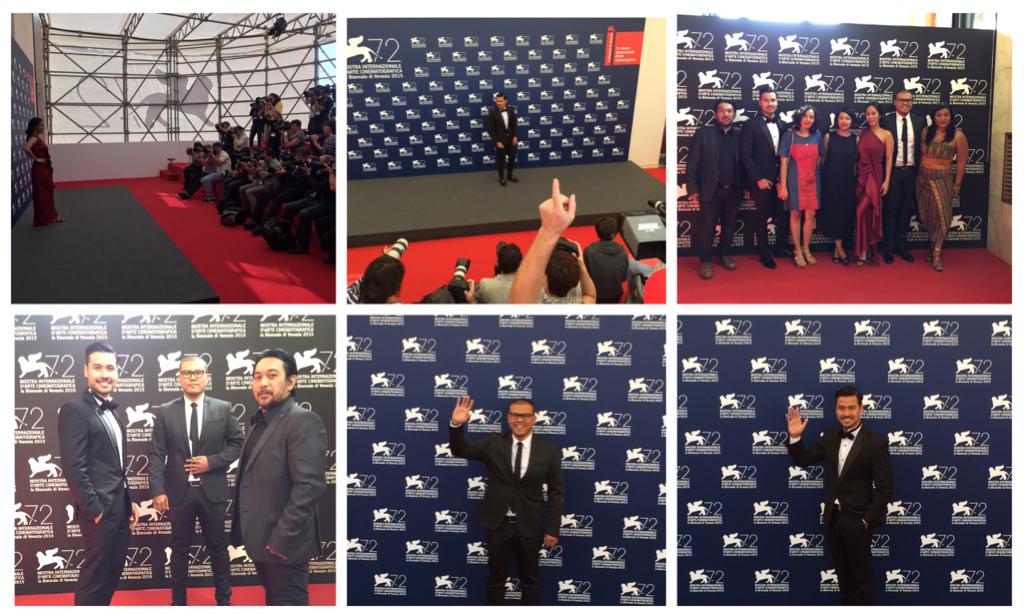 World Premiere A Copy of My Mind in Venice