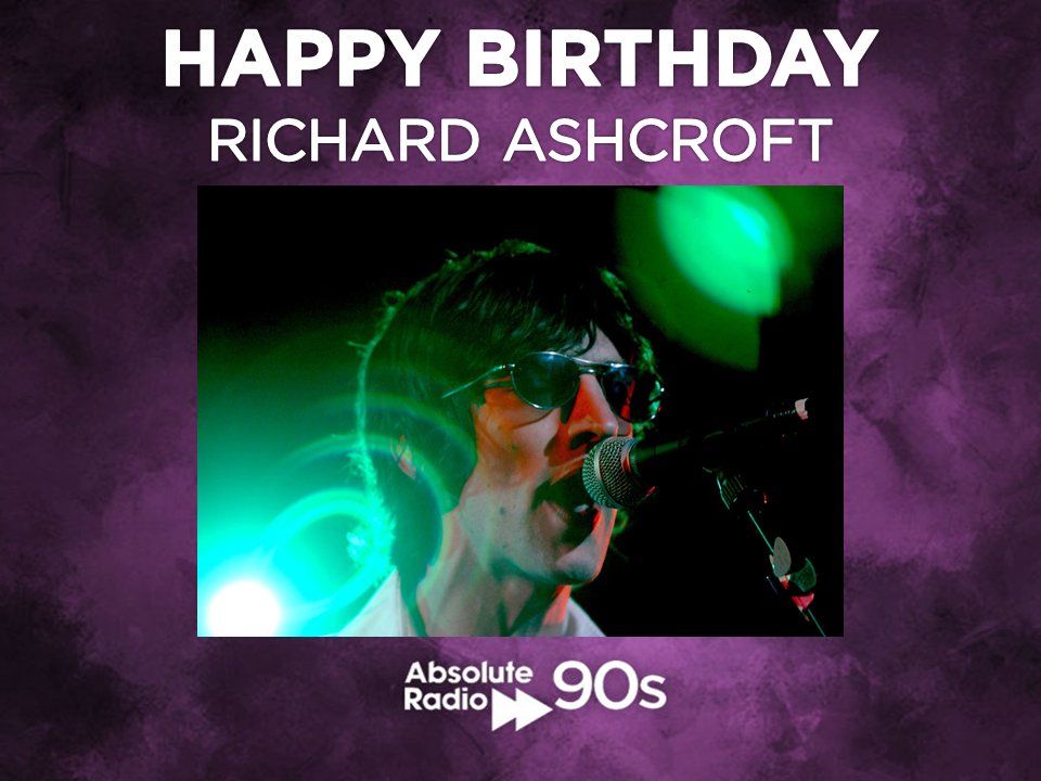Happy Birthday Richard Ashcroft.

What is your favourte 90s song by the Verve? 