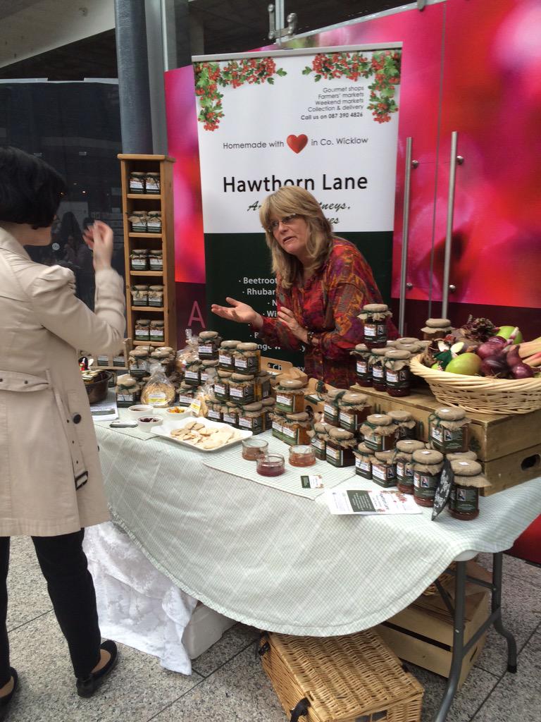 CHQMarket's tweet image. Welcoming new faces to the @chqdublin Friday market